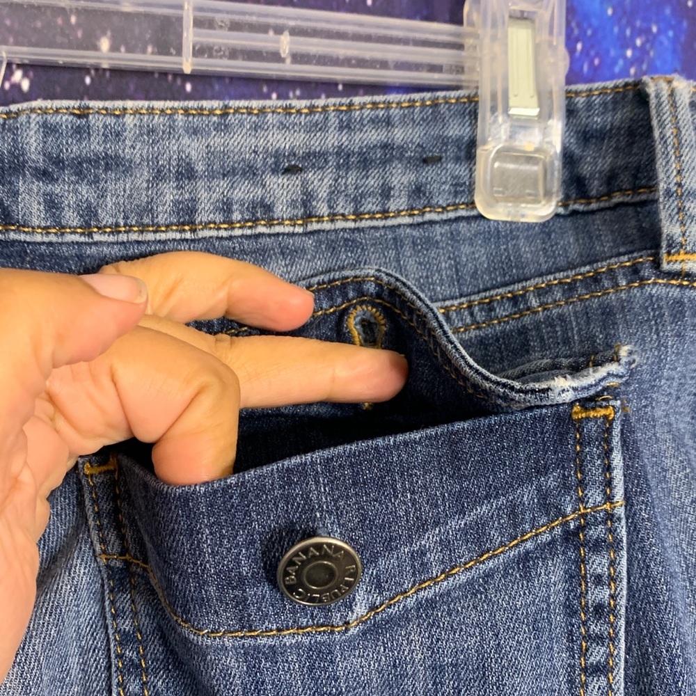 Banana Republic- Bootcut Medium Wash Jeans 29 - Picture 8 of 9